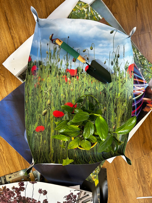 Sustainable Potting Mats Random Design