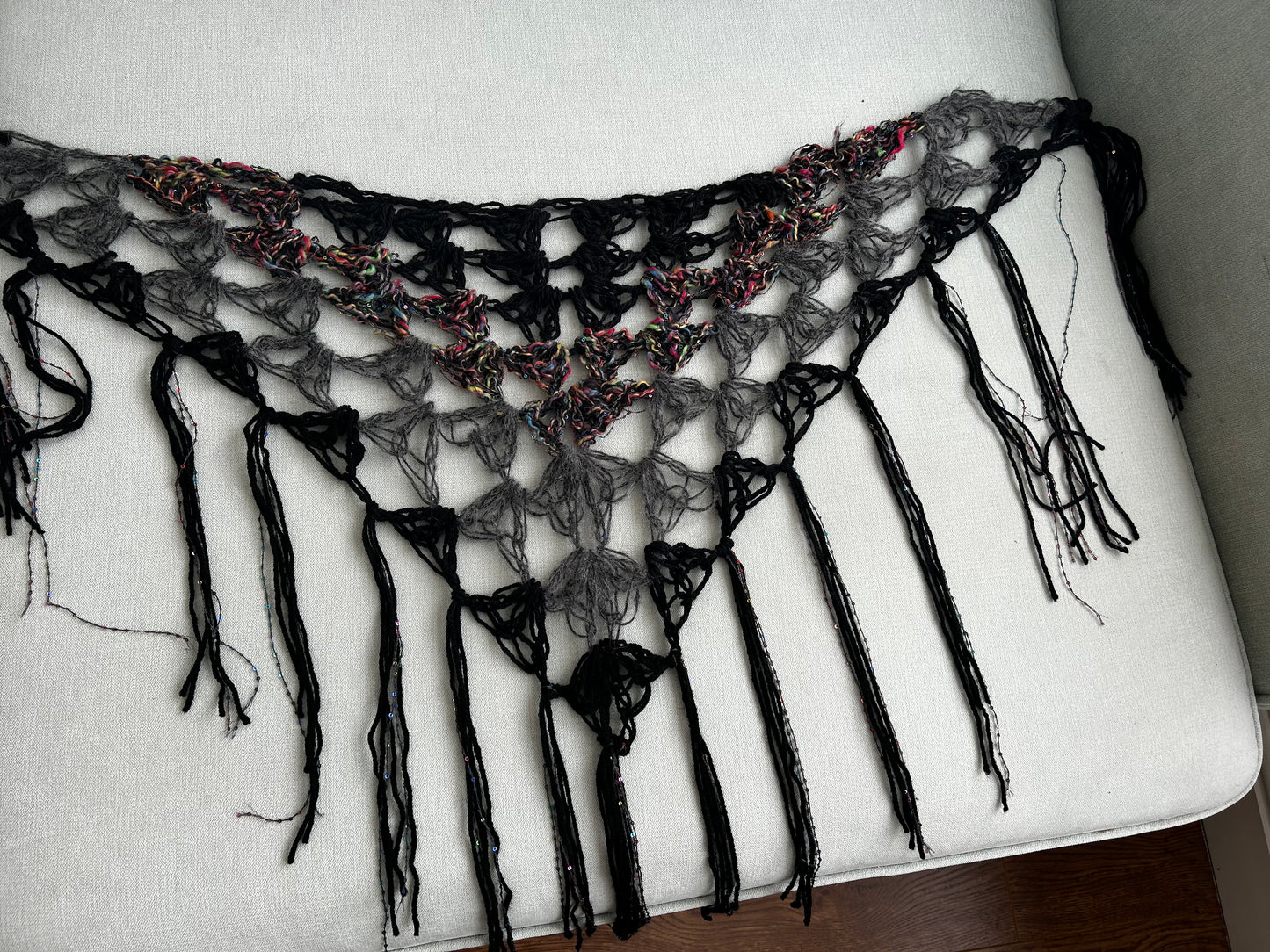The Aurora Alpaca Scarf/Shawl