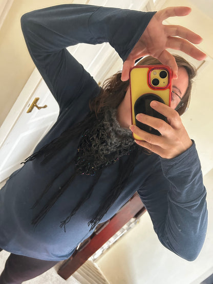 The Aurora Alpaca Scarf/Shawl