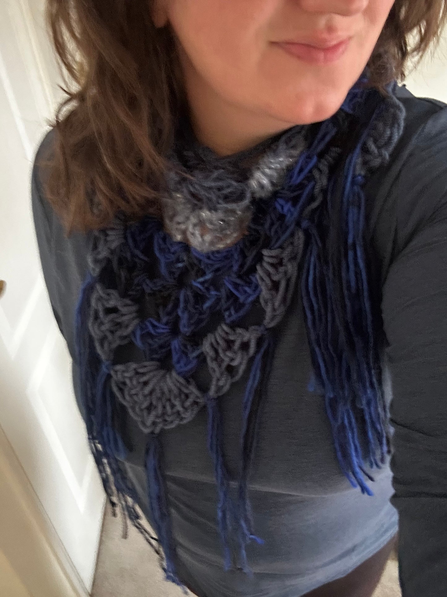 The Aurora Alpaca Scarf/Shawl