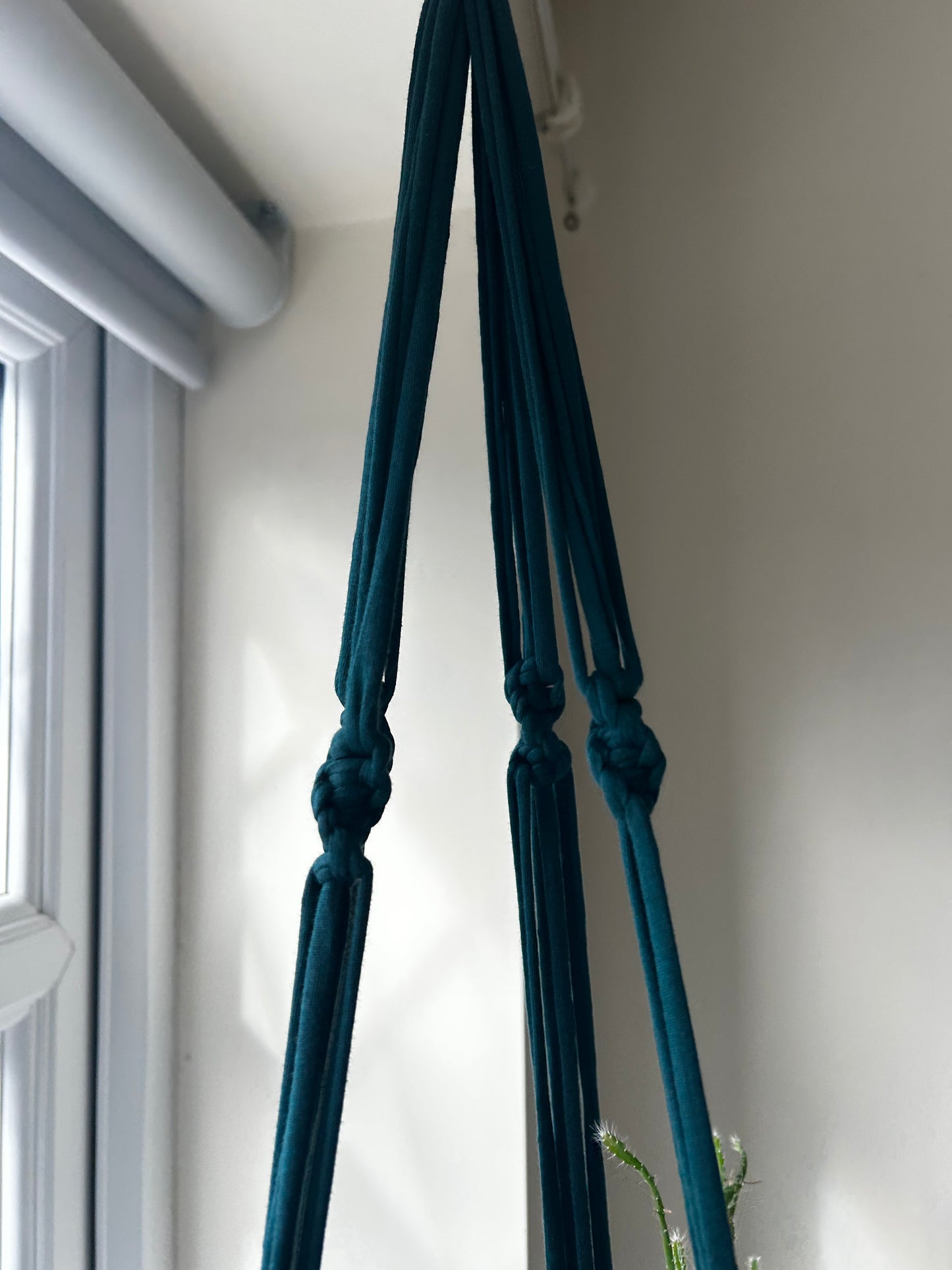 Macrame Plant Hanger Dark teal
