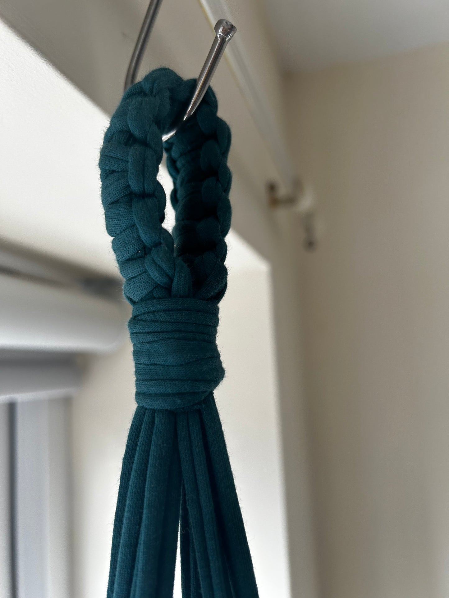 Macrame Plant Hanger Dark teal