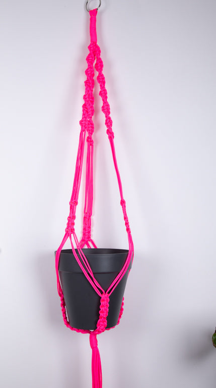 Buy Online Premium Quality and Beautiful Giant Macrame Plant Hanger - Hotpinkhangers