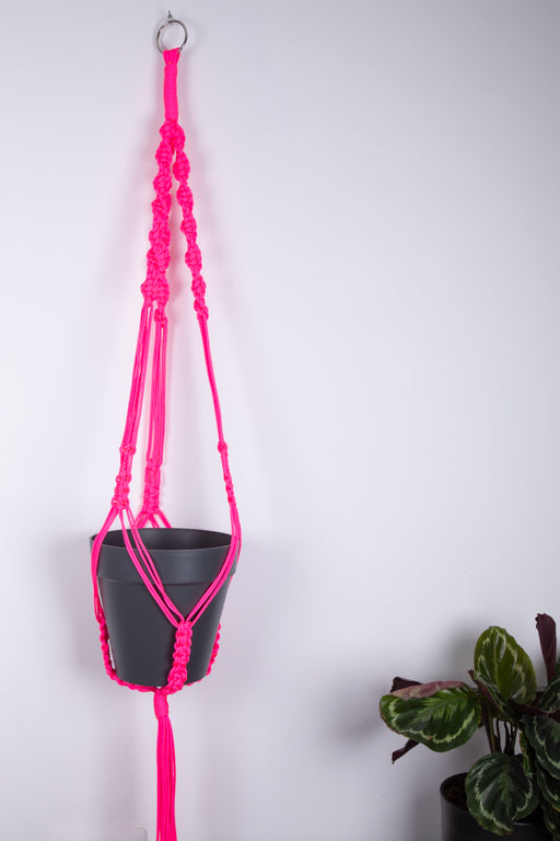 Buy Online Premium Quality and Beautiful Giant Macrame Plant Hanger - Hotpinkhangers