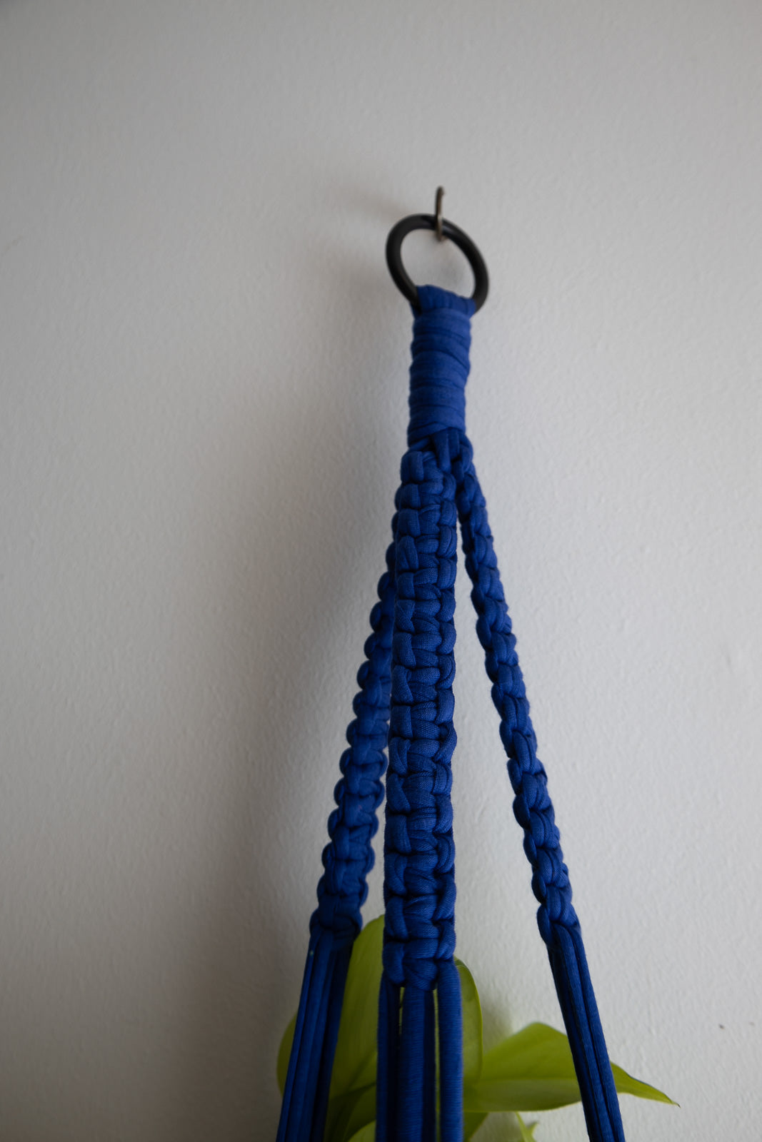 Macrame Plant Hanger Royal Blue